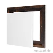 Artikelbild des Artikels “Schattenfugenrahmen mit Keilrahmen - Walnuss 50 x 50 cm“