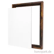 Artikelbild des Artikels “Schattenfugenrahmen mit Keilrahmen - Walnuss “