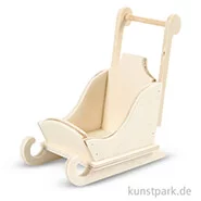 Artikelbild des Artikels “Deko Schlitten aus Holz, 8x5x9 cm “