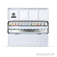 Artikelbild des Artikels “Schmincke AKADEMIE Aquarellkasten mit 12 halben Näpfchen und 12 Reserve “