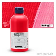 Artikelbild des Artikels “Schmincke AKADEMIE Acrylfarben 500 ml Flasche | 340 Karminrot“