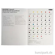 Artikelbild des Artikels “Schmincke AKADEMIE Aquarell Dot Card - Farbkarte mit 40 Farbtönen “