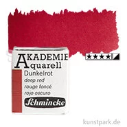 Artikelbild des Artikels “Schmincke AKADEMIE Aquarellfarben 1/2 Napf | 335 Dunkelrot“