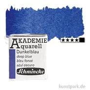 Artikelbild des Artikels “Schmincke AKADEMIE Aquarellfarben 1/2 Napf | 444 Dunkelblau“