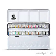 Artikelbild des Artikels “Schmincke AKADEMIE Aquarellkasten mit 24 halben Näpfchen “