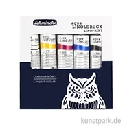 Artikelbild des Artikels “Schmincke AQUA Linoldruck Kartonset Grundfarben 5 x 20 ml “