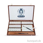 Artikelbild des Artikels “Schmincke HORADAM Aquarell Holzkasten mit 48 ganzen Näpfchen “