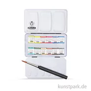 Artikelbild des Artikels “Schmincke HORADAM Aquarell kompakt, 12 halbe Näpfchen + Pinsel “