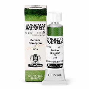 Artikelbild des Artikels “Schmincke HORADAM Aquarell Sonderfarbton Berliner Spreegrün, 15 ml “