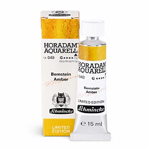 Artikelbild des Artikels “Schmincke HORADAM Aquarell Sonderfarbton Bernstein, 15 ml “