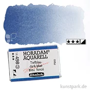 Artikelbild des Artikels “Schmincke HORADAM Aquarellfarben 1/1 Napf | 498 Tiefblau Indigo“