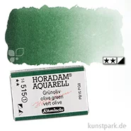 Artikelbild des Artikels “Schmincke HORADAM Aquarellfarben 1/1 Napf | 515 Grünoliv“