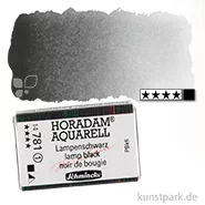 Artikelbild des Artikels “Schmincke HORADAM Aquarellfarben 1/1 Napf | 781 Lampenschwarz“