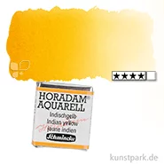 Artikelbild des Artikels “Schmincke HORADAM Aquarellfarben 1/2 Napf | 220 Indischgelb“