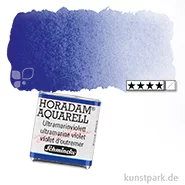 Artikelbild des Artikels “Schmincke HORADAM Aquarellfarben 1/2 Napf | 495 Ultramarinviolett“