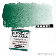 Artikelbild des Artikels “Schmincke HORADAM Aquarellfarben 1/2 Napf | 533 Kobaltgrün tief“