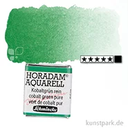 Artikelbild des Artikels “Schmincke HORADAM Aquarellfarben 1/2 Napf | 535 Kobaltgrün rein“