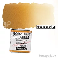 Artikelbild des Artikels “Schmincke HORADAM Aquarellfarben 1/2 Napf | 655 Lichter Ocker“