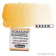 Artikelbild des Artikels “Schmincke HORADAM Aquarellfarben 1/2 Napf | 656 Lichter Ocker natur“