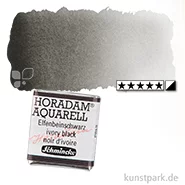 Artikelbild des Artikels “Schmincke HORADAM Aquarellfarben 1/2 Napf | 780 Elfenbeinschwarz“