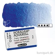 Artikelbild des Artikels “Schmincke HORADAM Aquarellfarben 1/1 Napf | 493 Französisches Ultramarin“