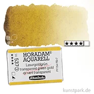 Artikelbild des Artikels “Schmincke HORADAM Aquarellfarben 1/1 Napf | 537 Lasurgoldgrün“