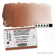 Artikelbild des Artikels “Schmincke HORADAM Aquarellfarben 1/1 Napf | 658 Eisenoxidbraun“