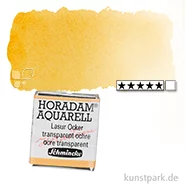 Artikelbild des Artikels “Schmincke HORADAM Aquarellfarben 1/2 Napf | 657 Lasur Ocker“