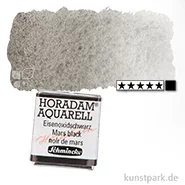 Artikelbild des Artikels “Schmincke HORADAM Aquarellfarben 1/2 Napf | 791 Eisenoxidschwarz“