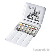 Artikelbild des Artikels “Schmincke HORADAM Aquarellkasten, Retro II, Metall, 6 x 5 ml Tuben “