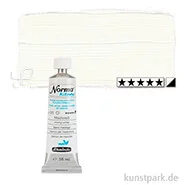Artikelbild des Artikels “Schmincke NORMA Blue - wasservermalbare Ölfarbe, 35 ml Tube | Mischweiß“