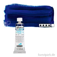 Artikelbild des Artikels “Schmincke NORMA Blue - wasservermalbare Ölfarbe, 35 ml Tube | Ultramarinblau dunkel“