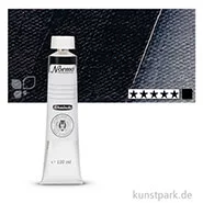Artikelbild des Artikels “Schmincke NORMA Ölfarben 120 ml | 704 Elfenbeinschwarz“