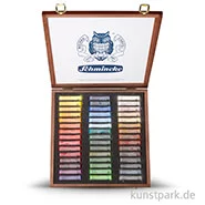 Artikelbild des Artikels “Schmincke PASTELL - Holzkasten Mehrzweck 45 Stifte “