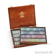Artikelbild des Artikels “Schmincke PASTELL - Holzkasten Mehrzweck 200 Stifte “