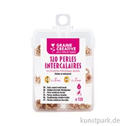 Artikelbild des Artikels “Schmuck Abstandsperlen Mix - 6 x 20 Metallperlen, Gold “