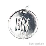 Artikelbild des Artikels “Schmuck-Anhänger Scheibe - Best Friend for Ever, Silber “