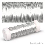Artikelbild des Artikels “Schmuck-Häkeldraht - 0,30 mm - 50 m 50 m Spule | Silber“