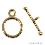 Artikelbild des Artikels “Schmuck Knebelverschluss filigran, 14 mm ø, Gold “