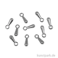 Artikelbild des Artikels “Schmuck Mini-Anhänger Tropfen, Silber, 2,5 x 7 mm, 10 Stück “