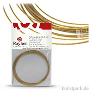 Artikelbild des Artikels “Schmuckdraht Matt - 0,5 mm - 2 Meter Gold“