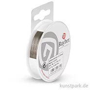 Artikelbild des Artikels “Schmuckdraht - Silber, 0,38 mm Nylon coated, 9,2 m Spule “