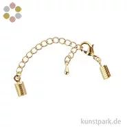 Artikelbild des Artikels “Schmuckverschluss montiert mit Karabiner, 2 mm, 1 Stück “