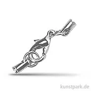 Artikelbild des Artikels “Schmuckverschluss montiert mit Karabiner, 1,9 mm, 1 Stück Platin“