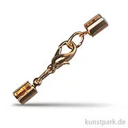 Artikelbild des Artikels “Schmuckverschluss montiert mit Karabiner, 3 mm, 1 Stück Gold“