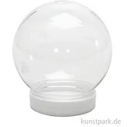 Artikelbild des Artikels “Schneekugel zum Befüllen aus transparentem Kunststoff, Höhe 8,5 cm “