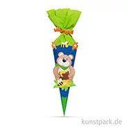 Artikelbild des Artikels “Schultüten-Bastelset Mini - Bär, mit umfangreichem Zubehör “