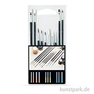 Artikelbild des Artikels “Schulmalpinsel Set-1 mit 10 verschiedenen Pinseln “