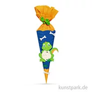 Artikelbild des Artikels “Schultüten-Bastelset Mini - Dino, mit umfangreichem Zubehör “
