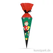 Artikelbild des Artikels “Schultüten-Bastelset Mini - Fußballer, mit umfangreichem Zubehör “